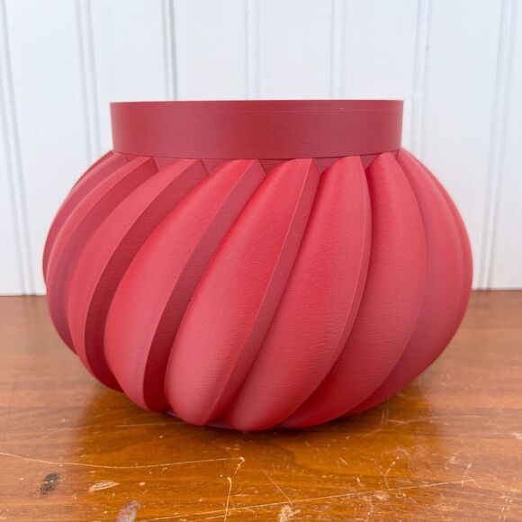 Oro Indoor Planter Pot w/ Drainage Hole and Drip Tray, Houseplants, - Picture 7 of 9